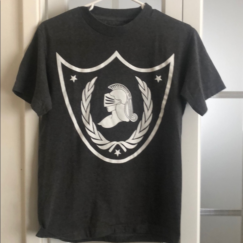 Vintage Black Scale shirt sz S